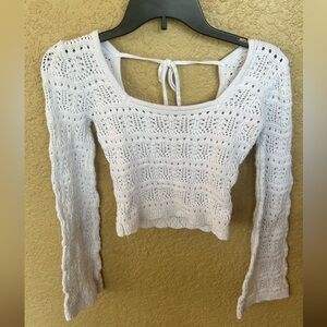 Hollister knit long sleeved top